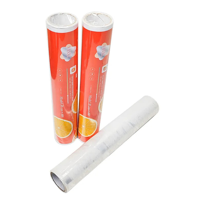 Food Grade PE Clean Wrap Cling Film Wrap Untuk Supermarket Rumah