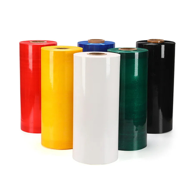 Mesin stretch film plastik pembungkus palet biodegradable berwarna Mesin Jumbo Roll
