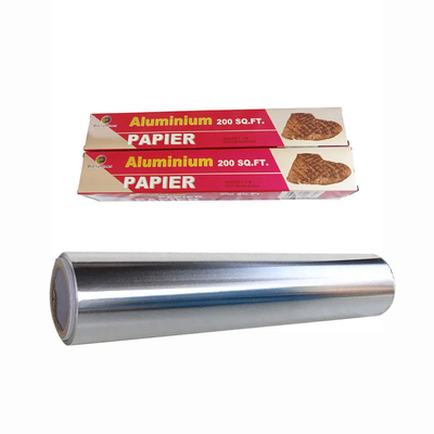 Lembar Gulungan Aluminium Foil Tugas Berat Rumah Tangga Dengan Pemotong