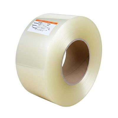 Kekuatan Perekat 20-50g 25mm BOPP Packing Tape Jumbo Roll Ukuran 1280mm 4000m Resistensi suhu Minus 10°C hingga 60°C Pita perekat