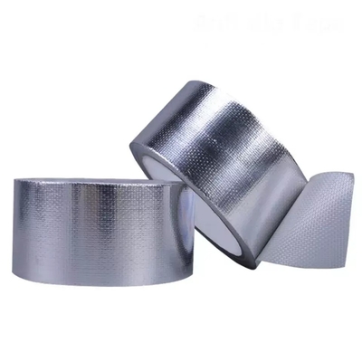 Pita Aluminium Isolasi Termal HVAC Tahan Api Pita Kain Fiberglass Tahan Panas