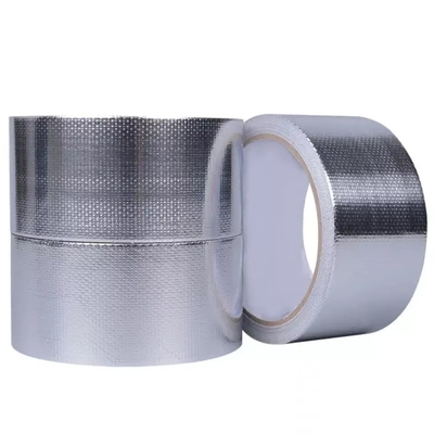 Pita Aluminium Isolasi Termal HVAC Tahan Api Pita Kain Fiberglass Tahan Panas