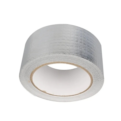 HVAC Reinforced Aluminium Foil Scrim Tape 2 Way FS Rubber Resin Adhesive