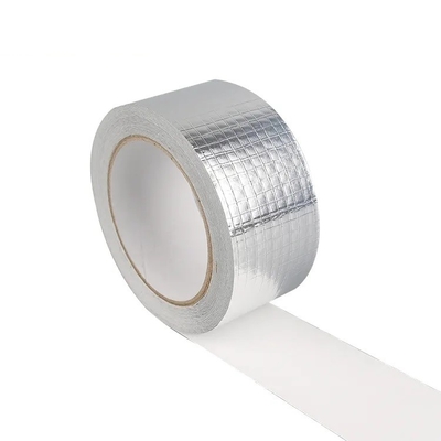HVAC Reinforced Aluminium Foil Scrim Tape 2 Way FS Rubber Resin Adhesive