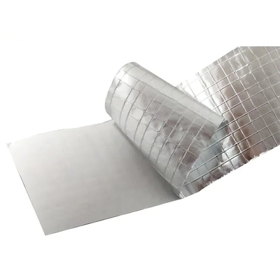 2 Way HVAC Reinforced Scrim Aluminium Foil Tape FS Rubber Resin Adhesive