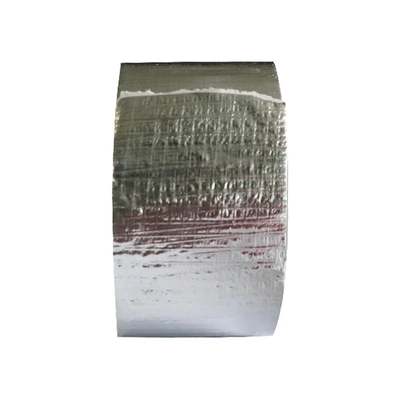 HVAC Aluminium Foil Tape Reinforced Thermal Insulation Laminasi PE Mesh Tape