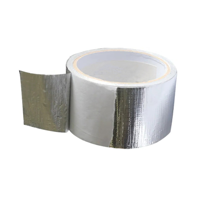 Reinforced Thermal Insulation HVAC Aluminium Foil Tape Laminated Closer PE Mesh Tape