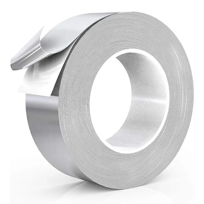 HVAC R Aluminium Foil Tape Thermal Insulation Sealing Joints Solvent Acrylic Adhesive