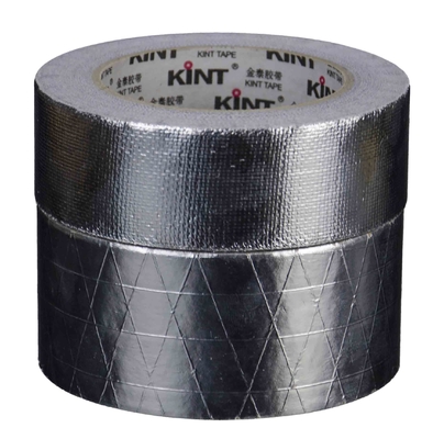 HVAC R Aluminium Foil Tape Thermal Insulation Sealing Joints Solvent Acrylic Adhesive