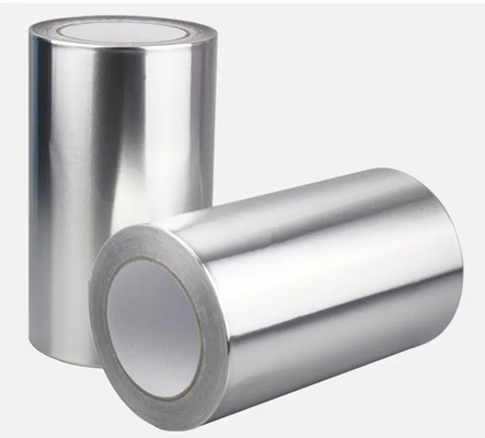 HVAC Aluminium Foil Tape Tanpa Liner Thermal Insulation Sealing Joints