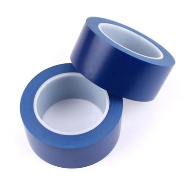 Single Color Safety Warehouse Floor Tape Lantai PVC Peringatan Vinyl Floor Tape PE Core