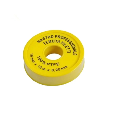 White Teflon PTFE Thread Seal Tape Untuk Pipa Sealing