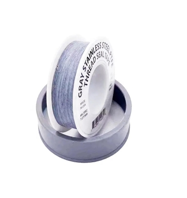 Abu-abu 100% Teflon PTFE Thread Seal Tape 19mm Pita PTFE