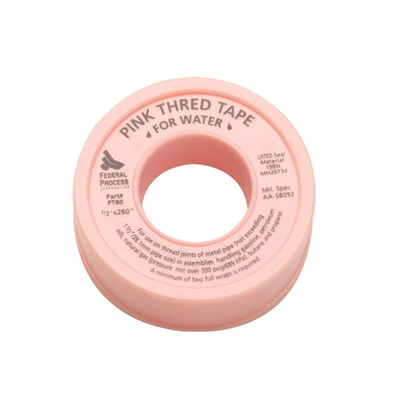PTFE Teflon Thread Tape Berwarna 100% PTFE Thread Seal Tape