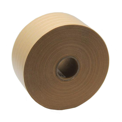 OEM Reinforced Water Activated Kraft Paper Tape Dengan Benang Nilon 5 Benang