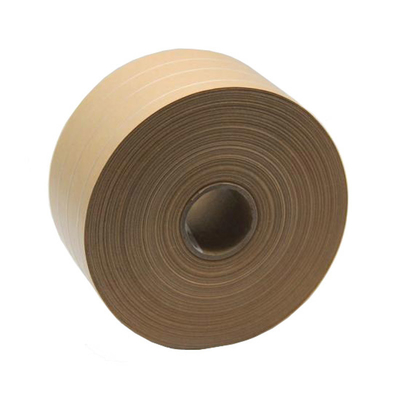 Reinforced Water Activated Kraft Paper Tape Dengan Benang Nilon 3 Benang