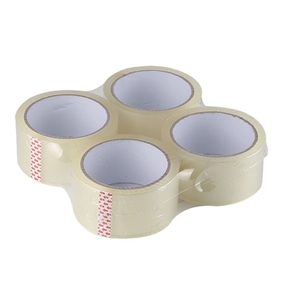 Transparan Karton Sealing BOPP Packing Tape Logo Dicetak Clear BOPP Tape