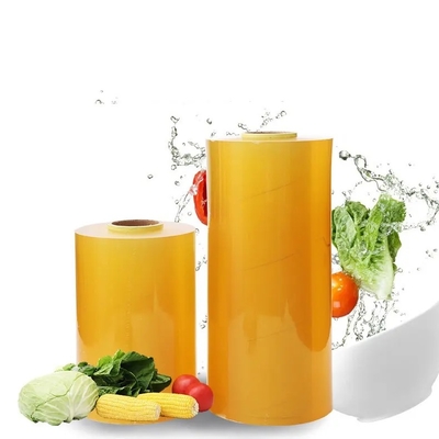 Food Grade Clear PVC Cling Film Film Pembungkus Makanan Untuk Mesin