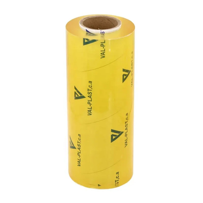 PVC Cling Compostable Stretch Film Untuk Makanan Segar Bungkus Plastik Kustom Food Grade