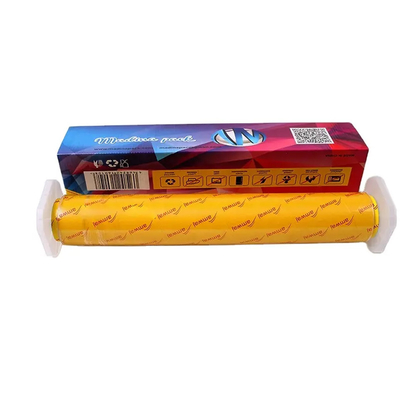 Custom Soft PE PVC Kitchen Cling Wrap Food Grade Plastic Fresh Menjaga Cling Film Dengan Cutter