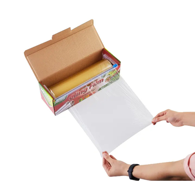 Bungkus Film Cling PVC Transparan Untuk Bungkus Plastik Food Grade