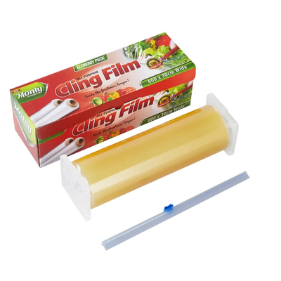 Bungkus Film Cling PVC Transparan Untuk Bungkus Plastik Food Grade