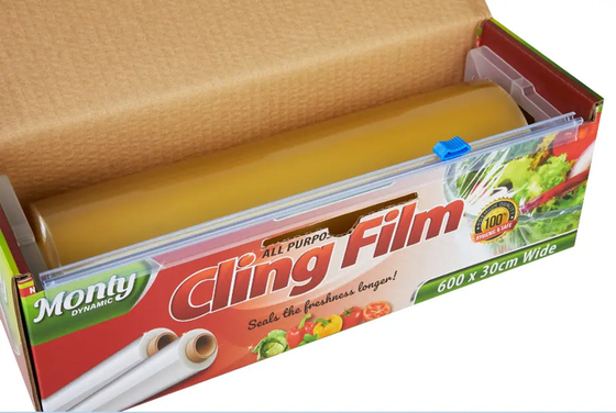 Bungkus Film Cling PVC Transparan Untuk Bungkus Plastik Food Grade