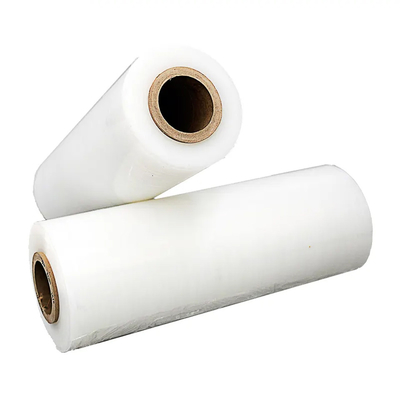 LLDPE Stretch Wrap Film Jumbo Roll Untuk Mesin Pengemas Pallet