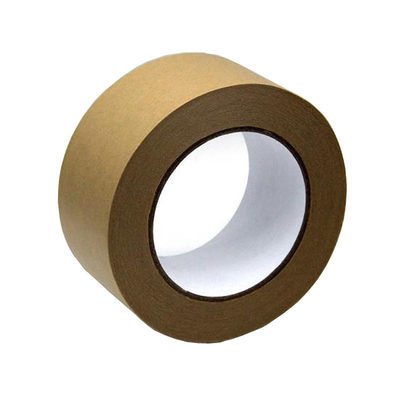 Ramah Lingkungan Reinforced Kraft Tape Printable Self Adhesive Flatback Printed Kraft Tape