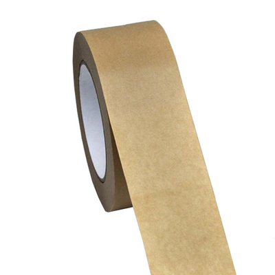 Ramah Lingkungan Reinforced Kraft Tape Printable Self Adhesive Flatback Printed Kraft Tape