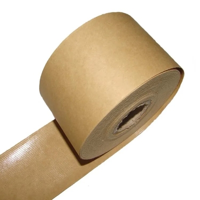 Non Reinforced Kraft Packaging Tape Eco Friendly Water Activated Reinforced Gummed Tape