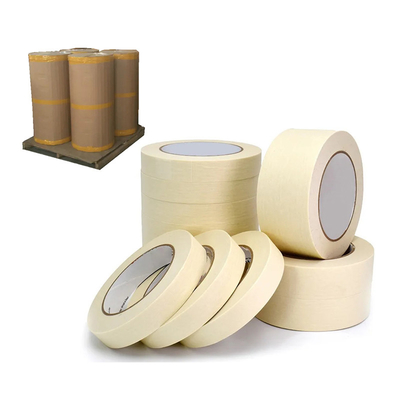 Karet Acrylic Crepe Masking Tape Jumbo Rolls Masking Tape Film