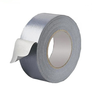 Tugas Berat Kain Karet Sintetis Gaffer Tape Waterproof Silver Duck Cloth Tape Untuk Karpet