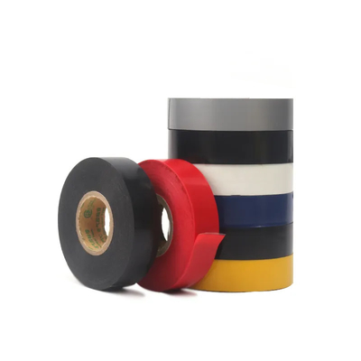 Pita Listrik PVC Tugas Berat Disesuaikan Black Flame Retardant