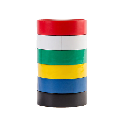 Pita Listrik PVC Tugas Berat Disesuaikan Black Flame Retardant