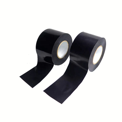 Hitam Perak Kuat Perekat PVC Duct Sealing Tape Duct Hvac Pipe Isolasi Tape