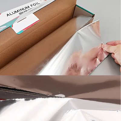 Kitchen Extra Packaging Wide Aluminium Foil Food Grade Tahan Suhu Tinggi