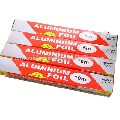 Tahan Suhu Tinggi Aluminium Foil Roll Kitchen Food Service Foil