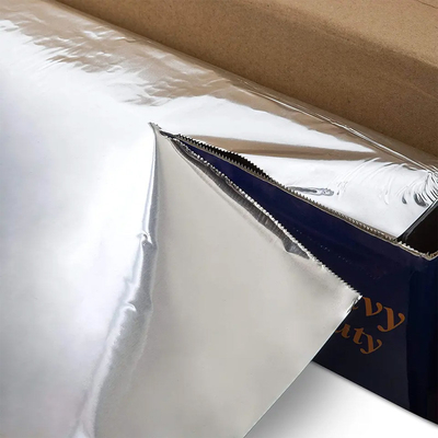 Tugas Berat Ekstra Rumah Tangga Aluminium Foil Roll Dengan Band Sawtooth Cutter