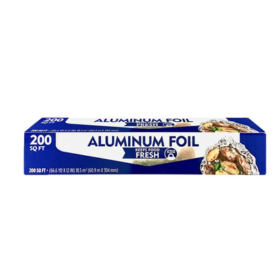 Lembar Gulungan Aluminium Foil Tugas Berat Rumah Tangga Dengan Pemotong