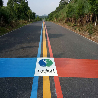 Pita marka jalan termoplastik Anti Noda Pita permukaan reflektif permukaan halus