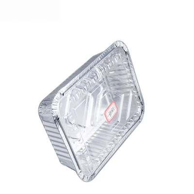 Food Grade Aluminium Foil Food Containers Takeaway Food Packing Aluminium Foil Tray With Lid