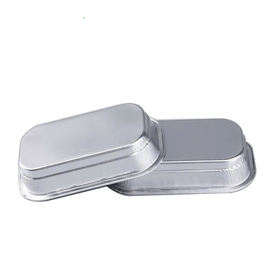320ml Aluminium Foil Food Containers Airplane Airline Aluminium Casserole Pan With Lid
