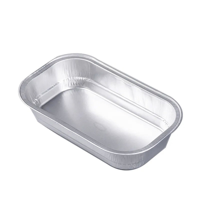 320ml Aluminium Foil Food Containers Airplane Airline Aluminium Casserole Pan With Lid