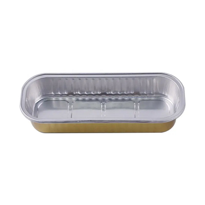 200ml Mini Loaf Aluminium Takeaway Box Baking Wadah Foil Besar